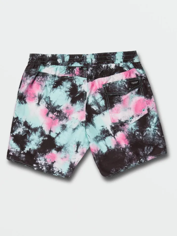 Mens Boardshorts and Trunks Volcom Poly Party Trunks 8211 Antigua Sand