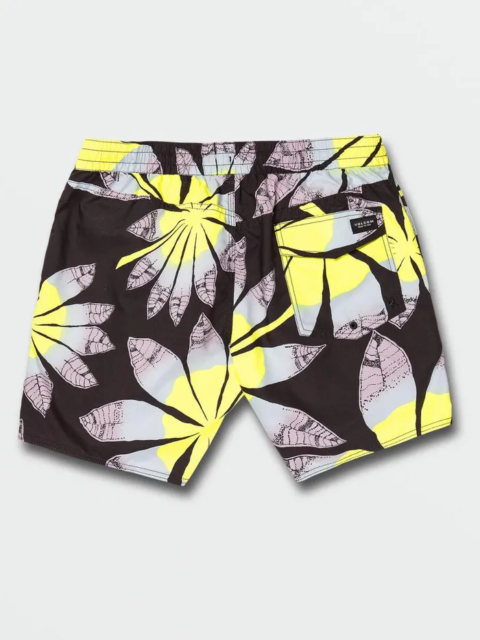 Mens Boardshorts and Trunks Volcom Poly Party Trunks 8211 Black