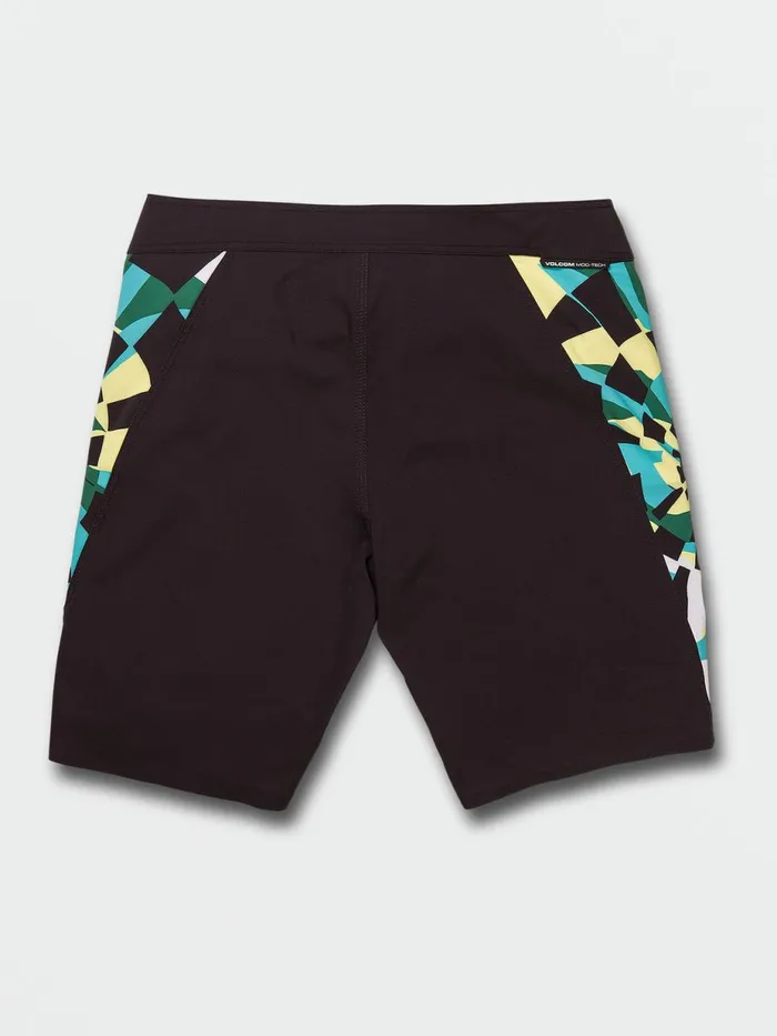 Mens Boardshorts and Trunks Volcom Surf Vitals Jack Robinson ModTech Trunks 8211 Black