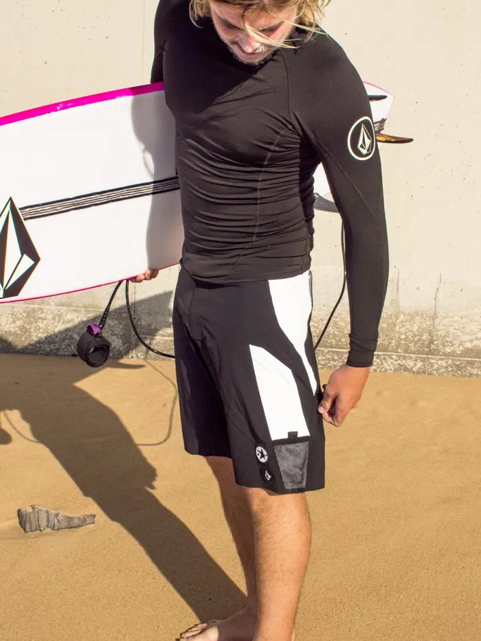 Mens Boardshorts and Trunks Volcom Surf Vitals Noa Deane Liberator Trunks 8211 Black