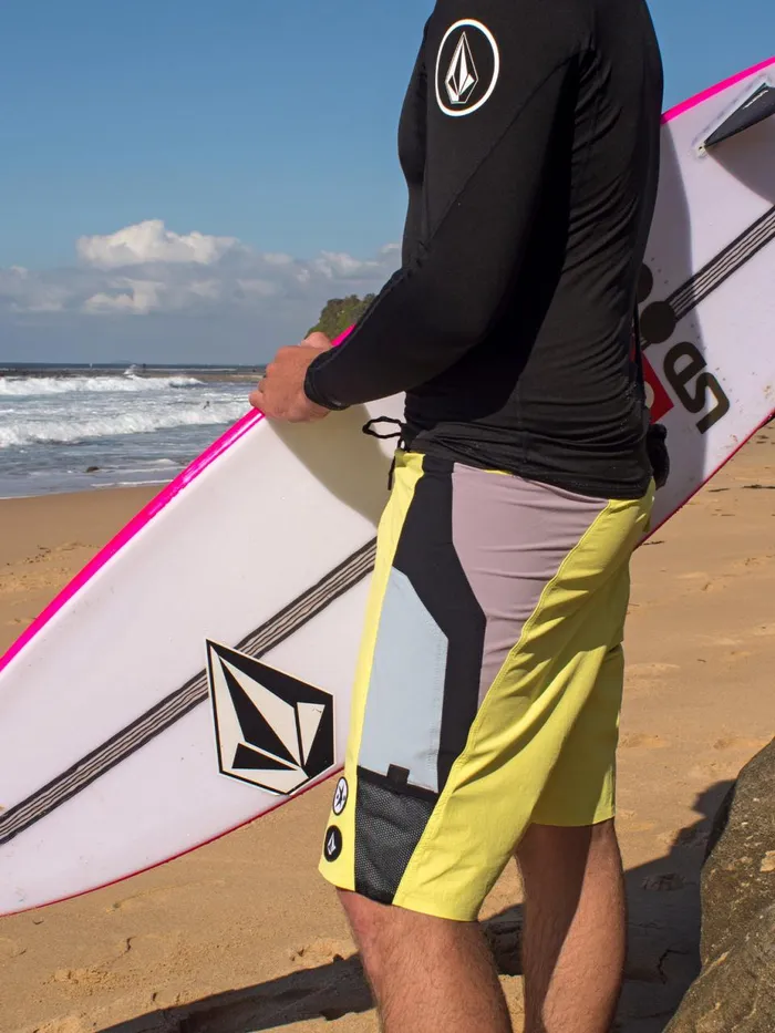 Mens Boardshorts and Trunks Volcom Surf Vitals Noa Deane Liberator Trunks 8211 Limeade Mens Boardshorts and Trunks Volcom Surf Vitals Noa Deane Liberator Trunks 8211 Limeade