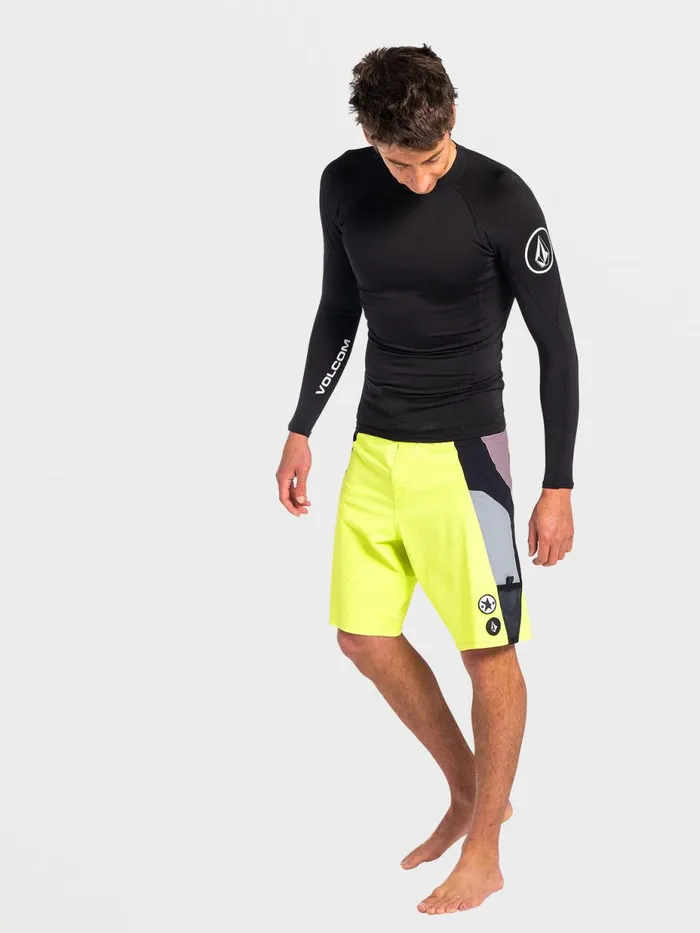 Mens Boardshorts and Trunks Volcom Surf Vitals Noa Deane Liberator Trunks 8211 Limeade