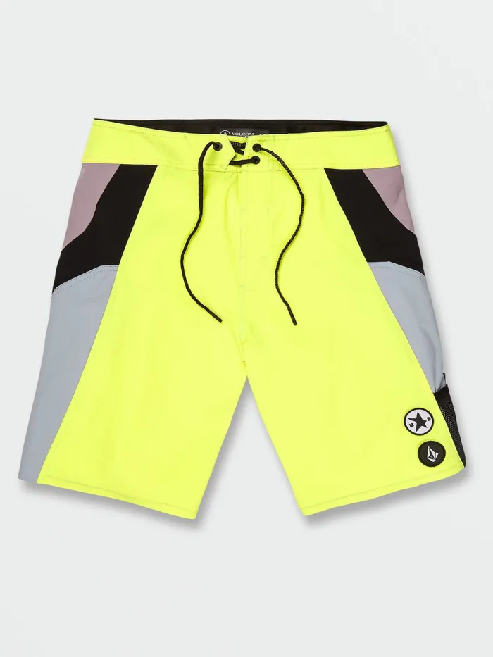 Mens Boardshorts and Trunks Volcom Surf Vitals Noa Deane Liberator Trunks 8211 Limeade