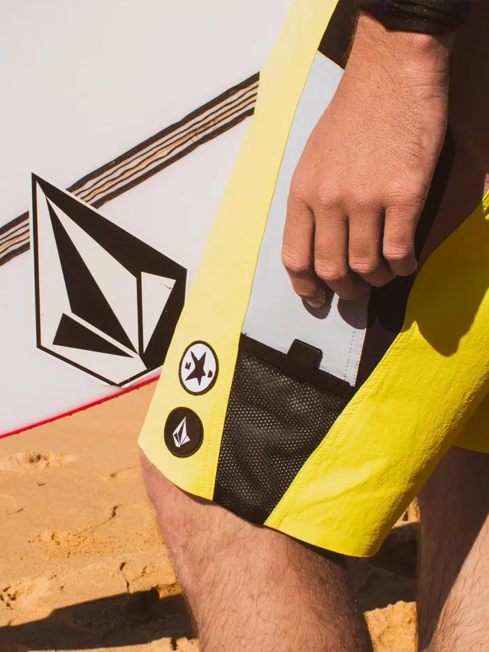 Mens Boardshorts and Trunks Volcom Surf Vitals Noa Deane Liberator Trunks 8211 Limeade