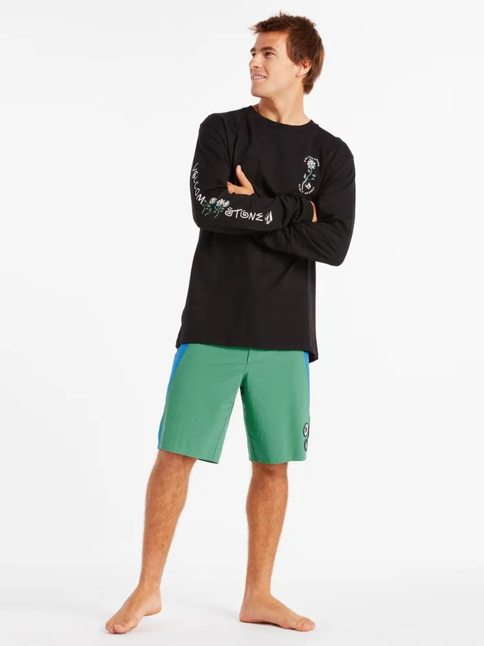 Mens Boardshorts and Trunks Volcom Surf Vitals Noa Deane Liberator Trunks 8211 Pine