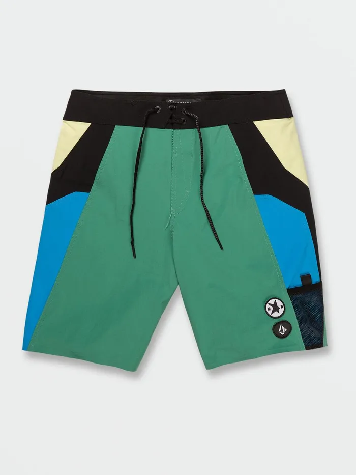 Mens Boardshorts and Trunks Volcom Surf Vitals Noa Deane Liberator Trunks 8211 Pine
