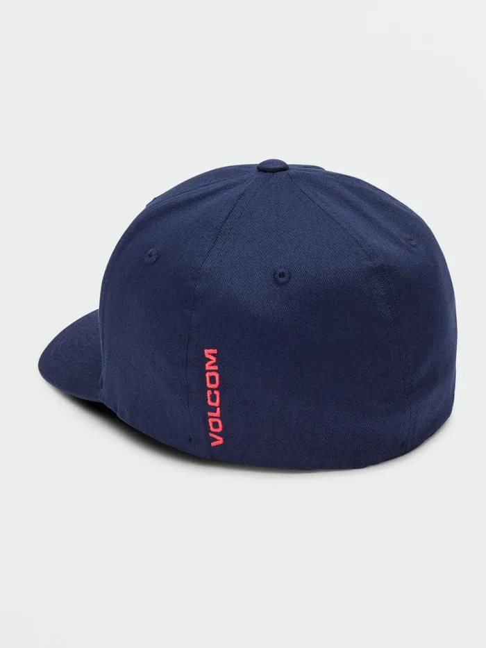 Mens Hats and Beanies Volcom Full Stone Xfit Hat 8211 Navy