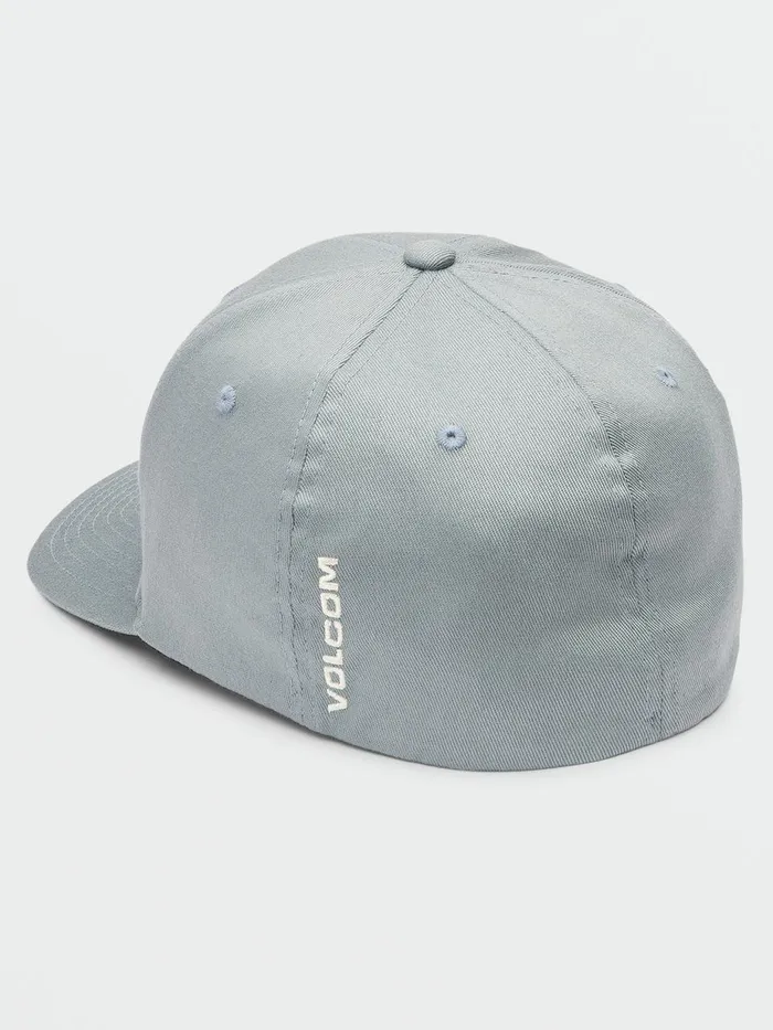 Mens Hats and Beanies Volcom Full Stone Xfit Hat 8211 Stormy Sea