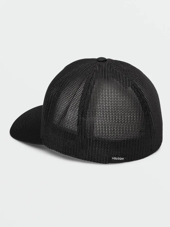 Mens Hats and Beanies Volcom Hoobler Xfit Hat 8211 Black