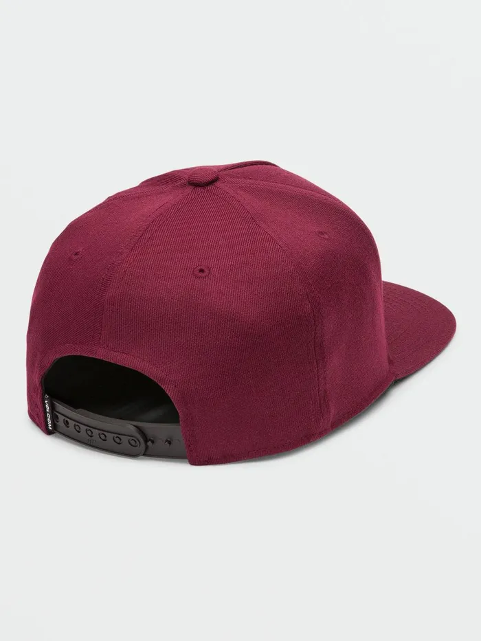 Mens Hats and Beanies Volcom Lurch 110 Snapback Hat 8211 Port