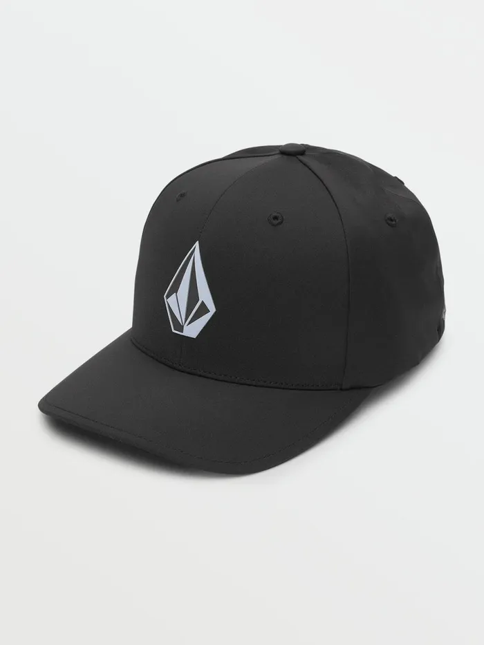 Mens Hats and Beanies Volcom Stone Tech Delta Hat 8211 Black