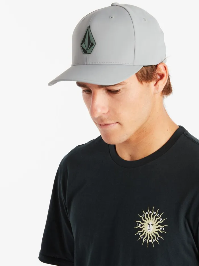 Mens Hats and Beanies Volcom Stone Tech Delta Hat 8211 Grey