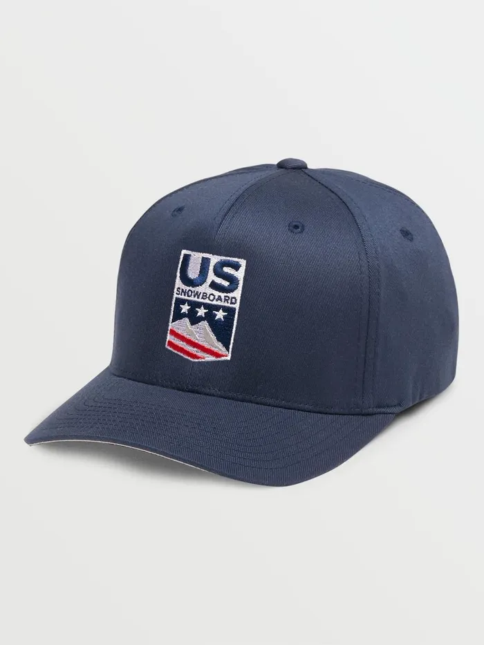 Mens Hats and Beanies Volcom USA Xfit Hat 8211 Navy