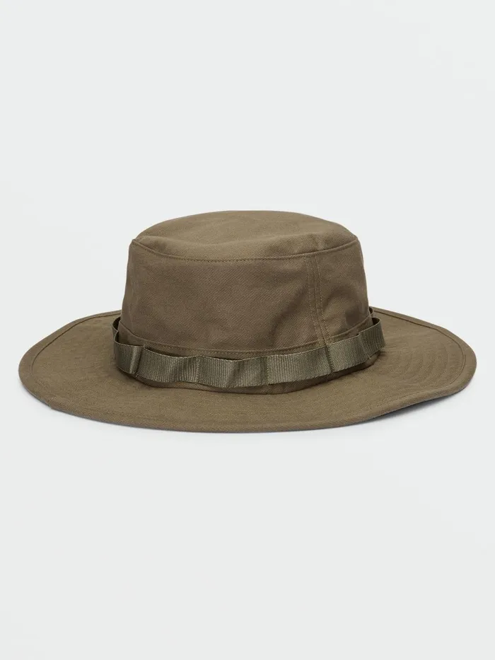 Mens Hats and Beanies Volcom Wiley Booney Hat 8211 Tarmac Brown