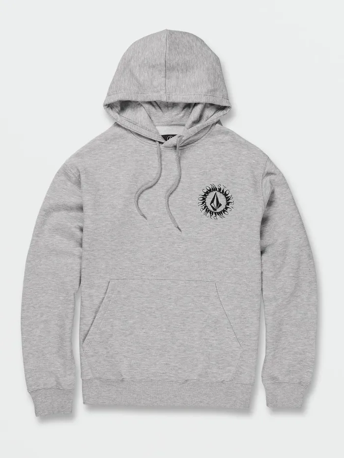 Mens Hoodies and Sweatshirts Volcom Catch 91 Hoodie 8211 Athletic Heather