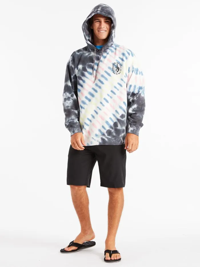 Mens Hoodies and Sweatshirts Volcom Hand Held Hoodie 8211 Multi