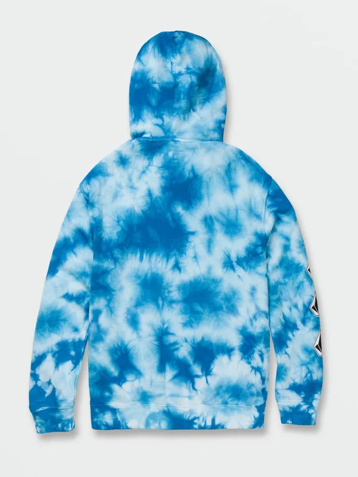 Mens Hoodies and Sweatshirts Volcom Iconic Stone Plus Hoodie 8211 Maliblue