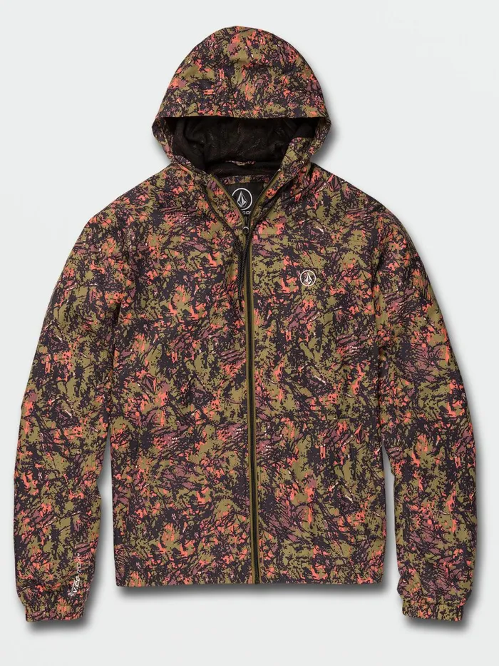 Mens Jackets Volcom Ermont Light Jacket 8211 Military