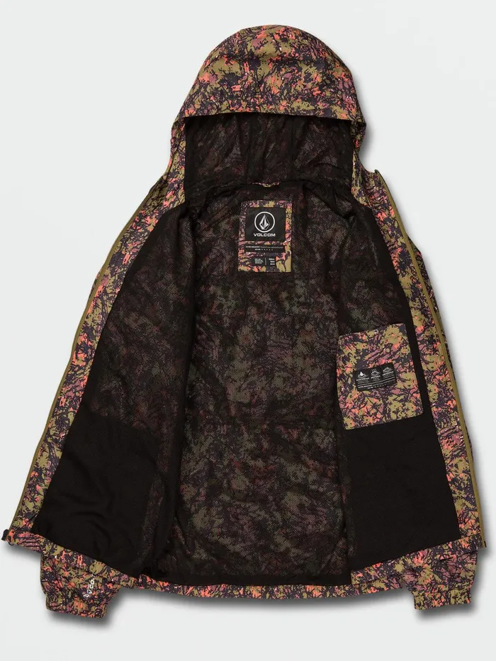 Mens Jackets Volcom Ermont Light Jacket 8211 Military