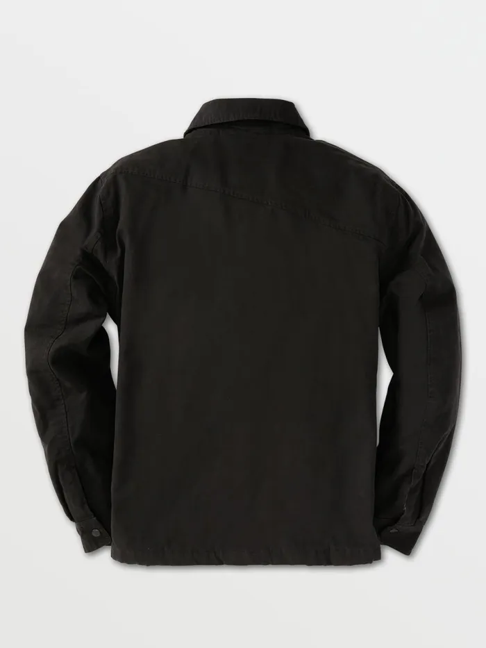Mens Jackets Volcom Larkin Jacket 8211 Black