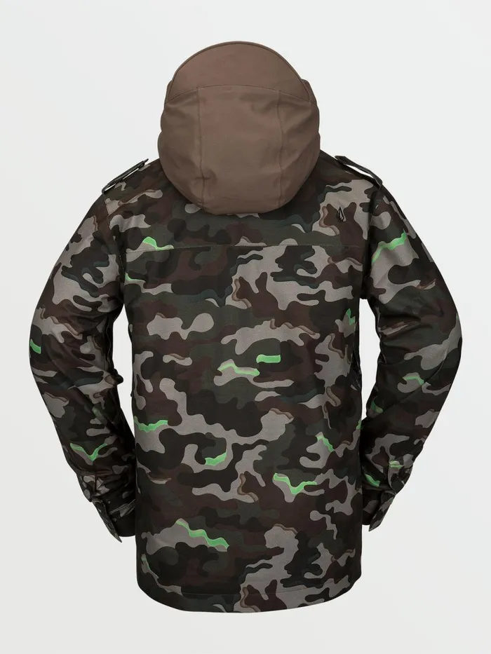 Mens Jackets Volcom Mens Creedle2Stone Jacket 8211 Army 2020
