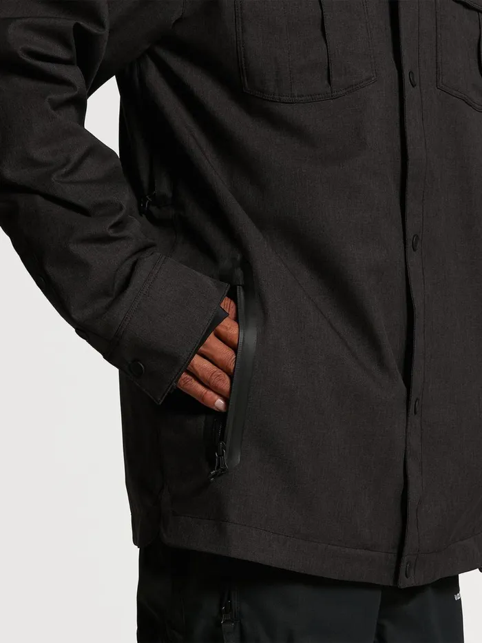 Mens Jackets Volcom Mens Creedle2Stone Jacket 8211 Army 2020
