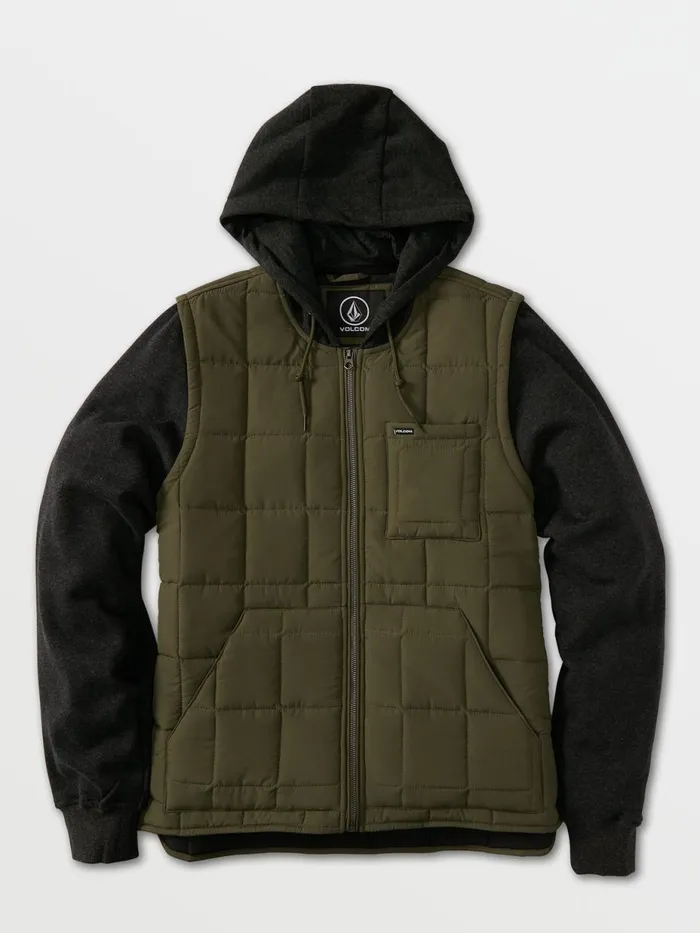 Mens Jackets Volcom September Jacket 8211 Military