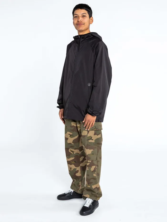 Mens Jackets Volcom Stone Lite Jacket 8211 Black