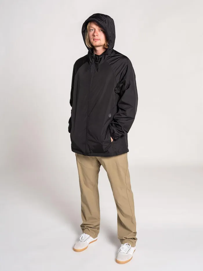 Mens Jackets Volcom Stone Lite Jacket 8211 Black