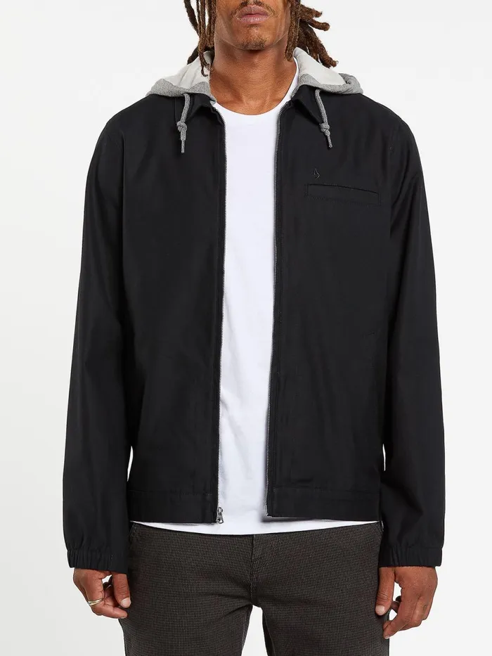 Mens Jackets Volcom Warren Jacket 8211 Black
