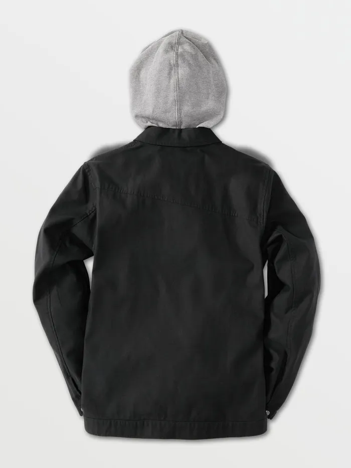 Mens Jackets Volcom Warren Jacket 8211 Black