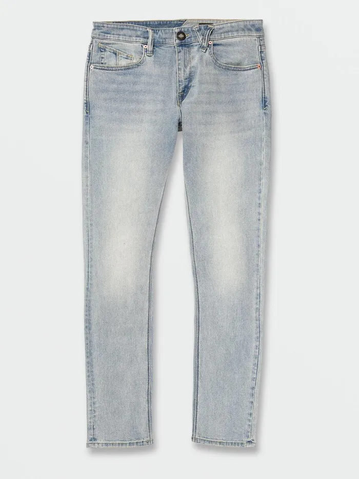 Mens Jeans Volcom 2 X Vorta Tapered Skinny Fit Jeans 8211 Worker Indigo Vintage Mens Jeans Volcom 2 X Vorta Tapered Skinny Fit Jeans 8211 Worker Indigo Vintage