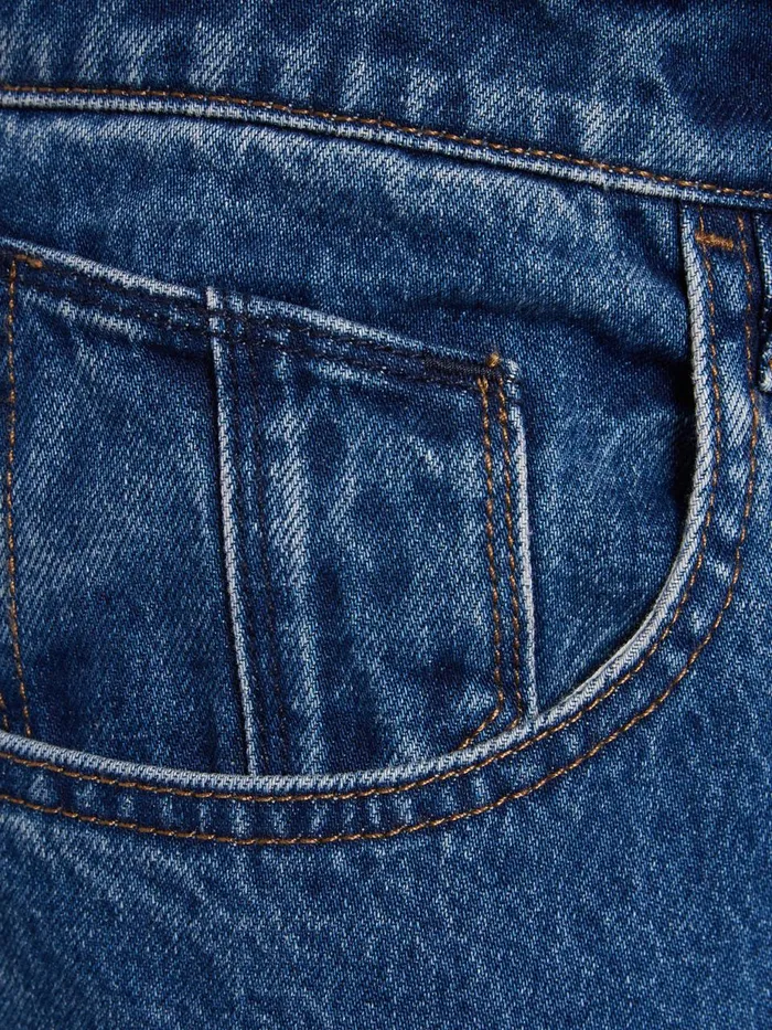Mens Jeans Volcom Billow Loose Tapered Fit Jeans 8211 Oliver Mid Blue