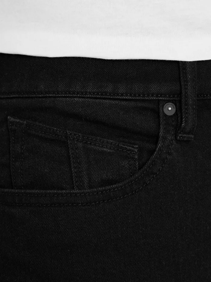 Mens Jeans Volcom Solver Modern Fit Jeans 8211 Black Out