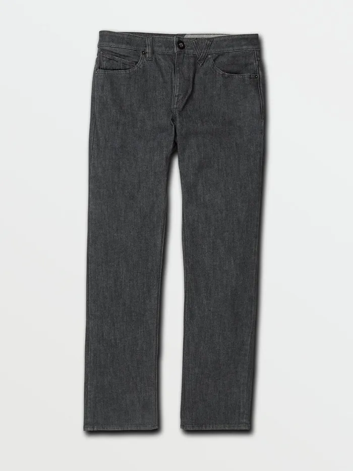 Mens Jeans Volcom Solver Modern Fit Jeans 8211 Dark Grey
