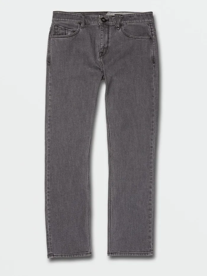 Mens Jeans Volcom Solver Modern Fit Jeans 8211 Easy Enzyme Grey