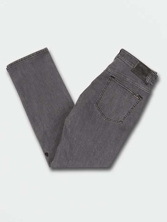Mens Jeans Volcom Solver Modern Fit Jeans 8211 Easy Enzyme Grey