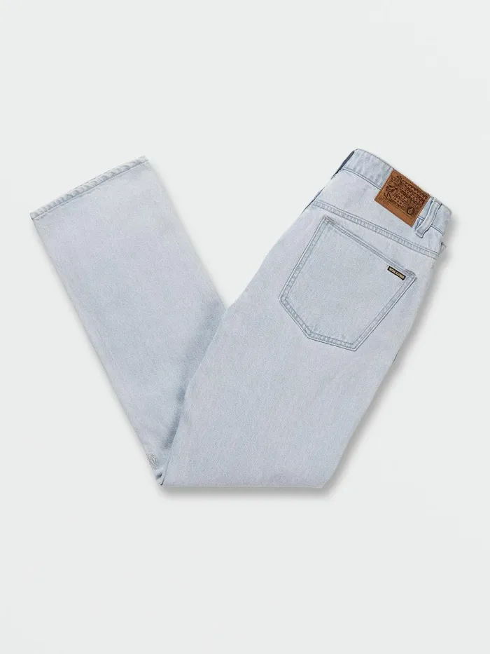 Mens Jeans Volcom Solver Modern Fit Jeans 8211 Light Blue