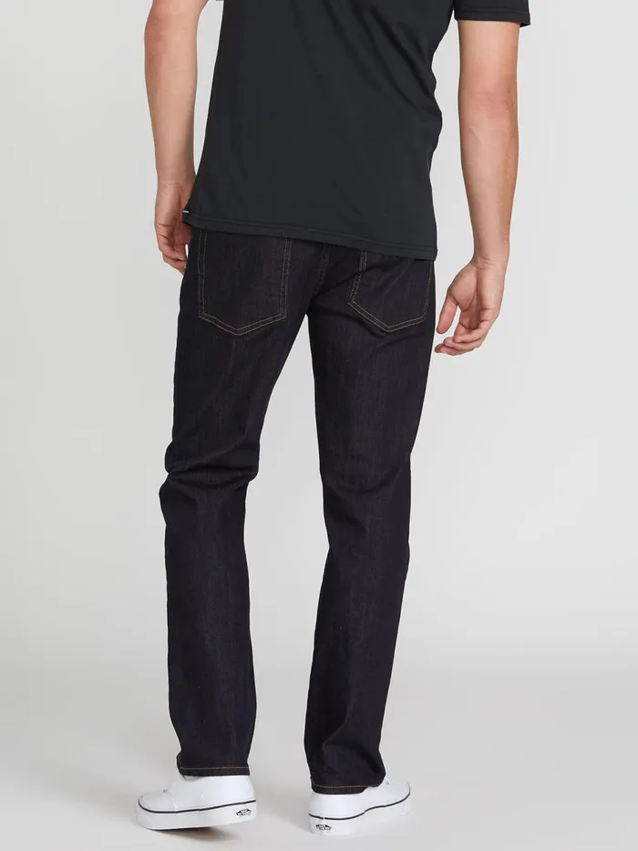 Mens Jeans Volcom Solver Modern Fit Jeans 8211 Rinse
