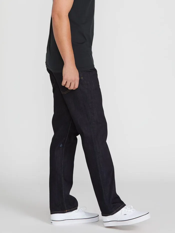 Mens Jeans Volcom Solver Modern Fit Jeans 8211 Rinse