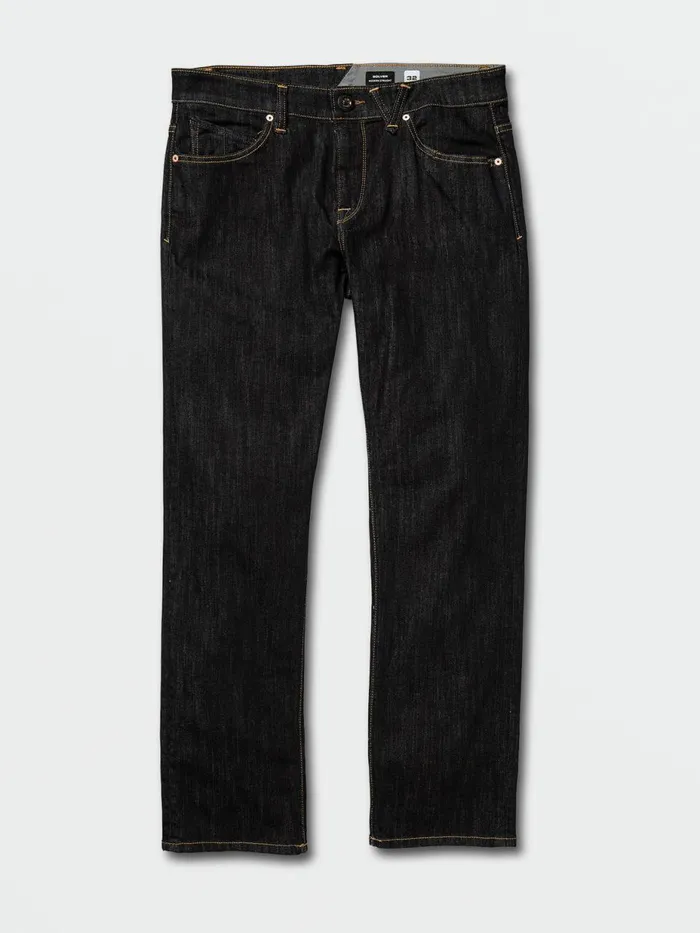 Mens Jeans Volcom Solver Modern Fit Jeans 8211 Rinse