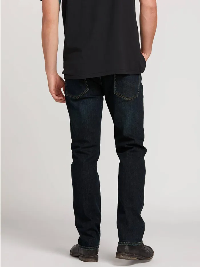 Mens Jeans Volcom Solver Modern Fit Jeans 8211 Vintage Blue