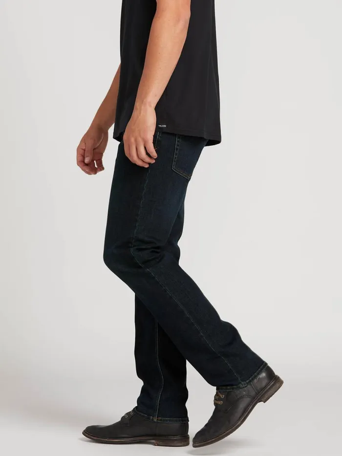 Mens Jeans Volcom Solver Modern Fit Jeans 8211 Vintage Blue