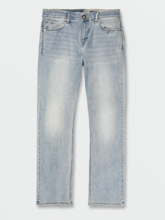 Mens Jeans Volcom Solver Modern Fit Jeans 8211 Worker Indigo Vintage