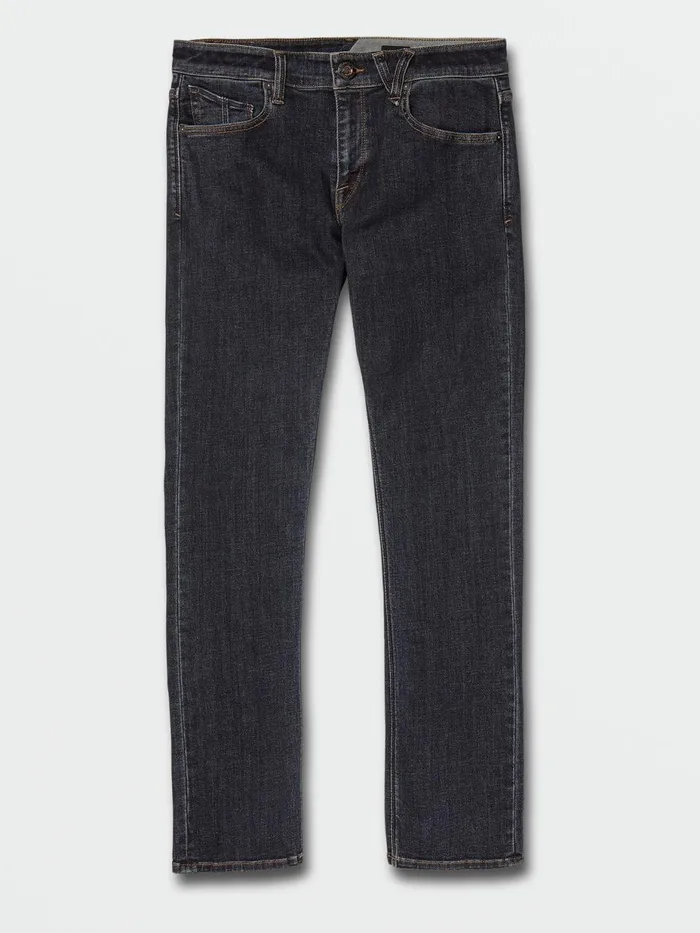 Mens Jeans Volcom Vorta Slim Fit Jeans 8211 Dirty Vintage Indigo