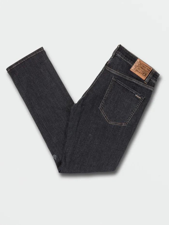 Mens Jeans Volcom Vorta Slim Fit Jeans 8211 Dirty Vintage Indigo