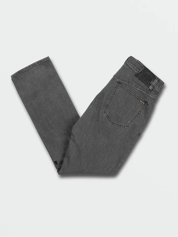 Mens Jeans Volcom Vorta Slim Fit Jeans 8211 Easy Enzyme Grey