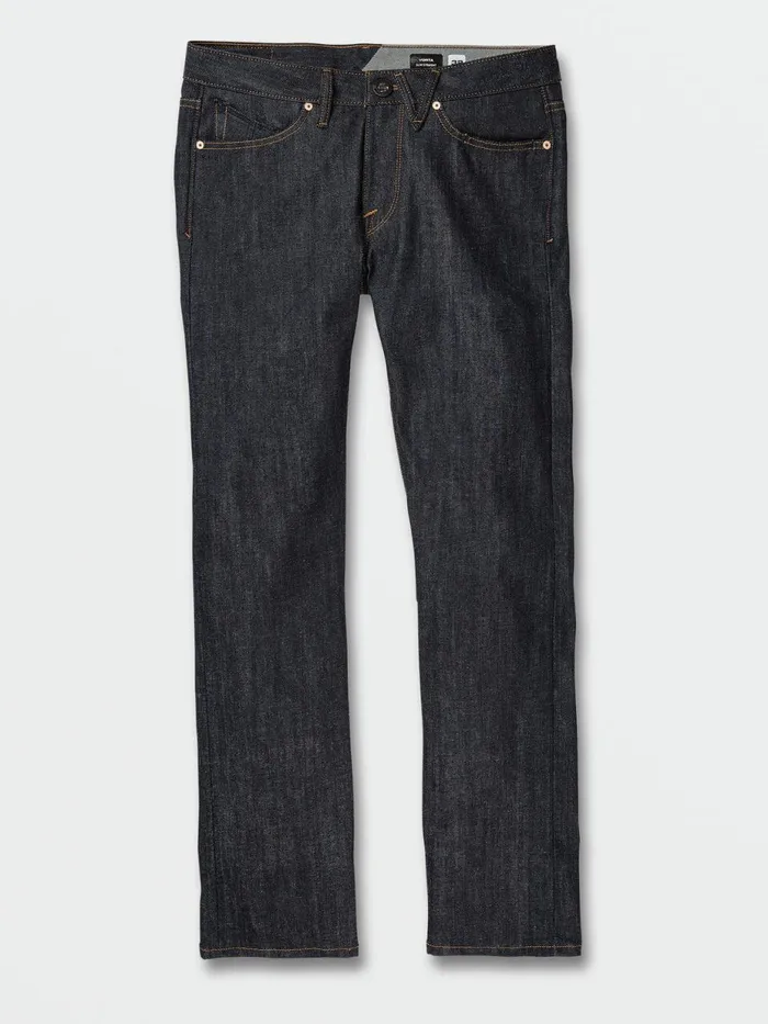 Mens Jeans Volcom Vorta Slim Fit Jeans 8211 Rinse