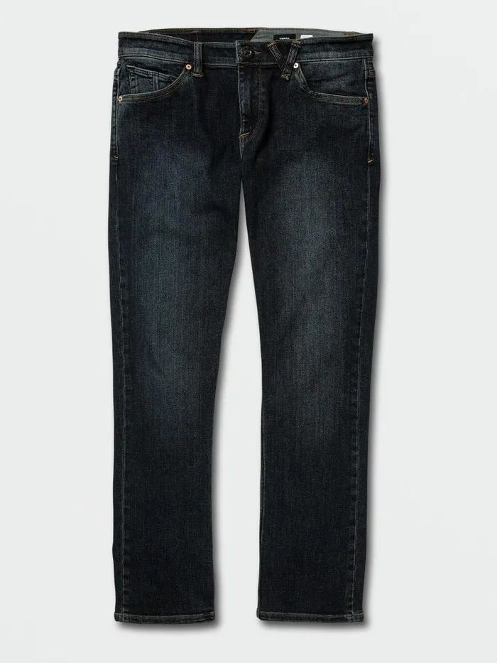 Mens Jeans Volcom Vorta Slim Fit Jeans 8211 Vintage Blue