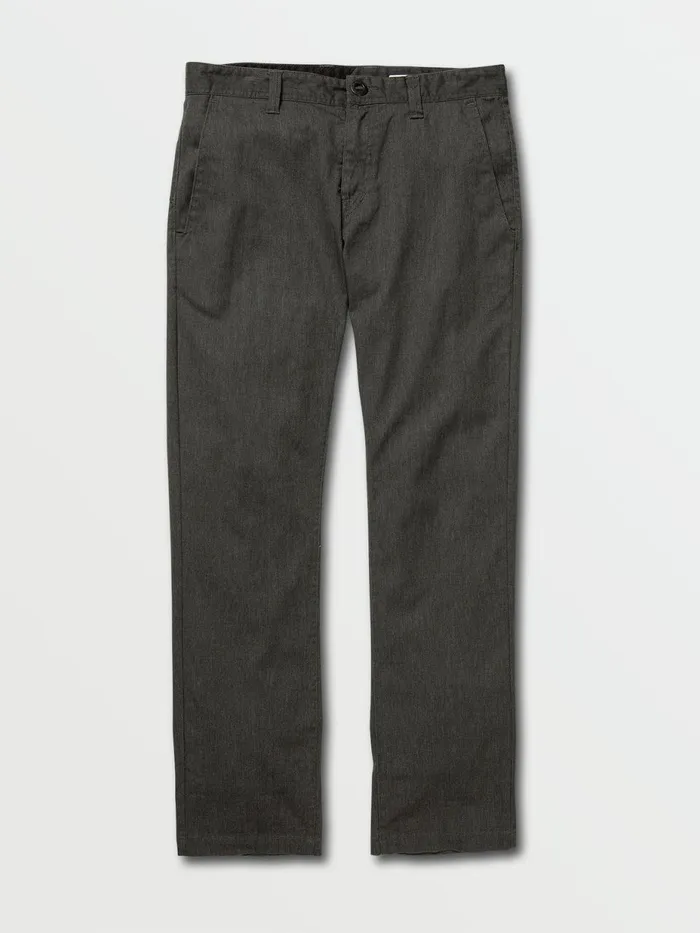 Mens Pants Volcom Frickin Modern Stretch Pants 8211 Charcoal Heather